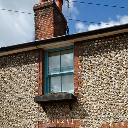 Coloured Sash Windows in Cornwall