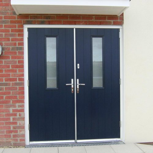 Dark Blue Solidor Composite Door