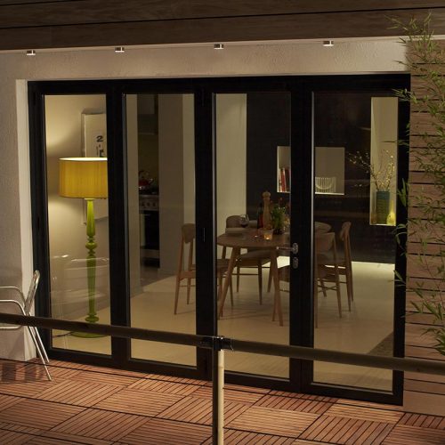 Origin Aluminium Black Bifold Door