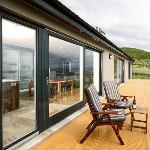 Rationel Patio Doors Black