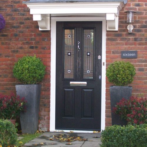 Solidor Black Composite Door