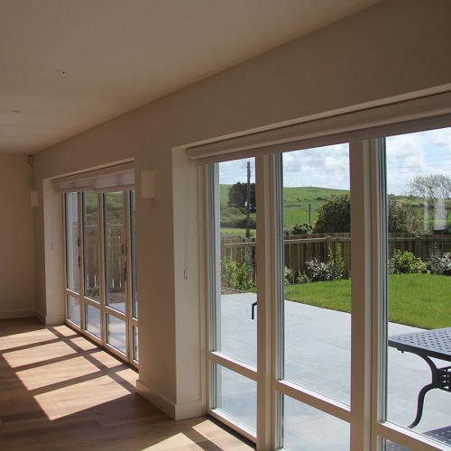 Cream uPVC Bifold Door