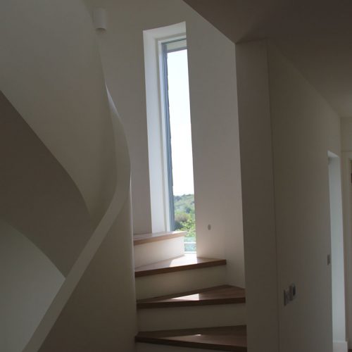 Stair window