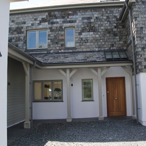 Green Flush Sash uPVC Windows